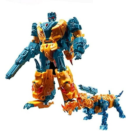 Transformer G1 Series Terrorcons Sinnertwin,Two-Headed Dragon Model Robot,Combined with Cutthroat,Rippersnapper,Blot,Hun-Gurrr to Form Abominus Action Figure Gift KO Version
