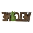 thumbnail image 3 of 18"L Whimsical Green Frog Welcome Word Art Sign Wall Plaque Or Desktop Figurine, 3 of 5