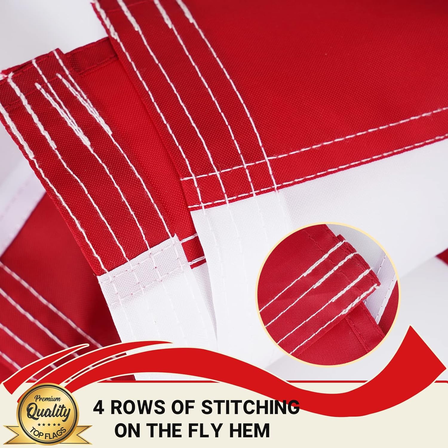 FLAGWIN American Betsy Ross Flag 4x6 Heavy Duty for Outdoor,13 Stars with Embroidered and Sewn Stripes Colonies Primitive