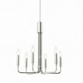 thumbnail image 2 of Modway Rekindle 6-Light Iron Metal Chandelier in Polished Nickel, 2 of 7
