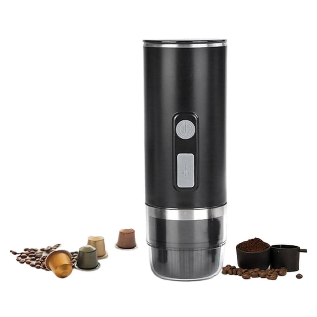 3-in-1 Electric Wireless Heating Coffee Machine Fast Charge Electric Machine For Camping Travel RV Hiking Office ,RV, Hiking, Office