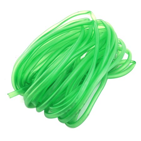 Aquarium tubing in use