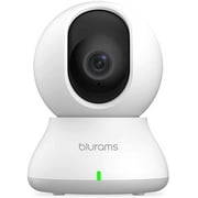 Security Camera, blurams Monitor Dog Camera Indoor 360-degree for Pet, Baby Camera 2K, Home Security Smart Motion Tracking with 2-Way Audio,IR Night Vision, Works with Google Assistant and Alexa