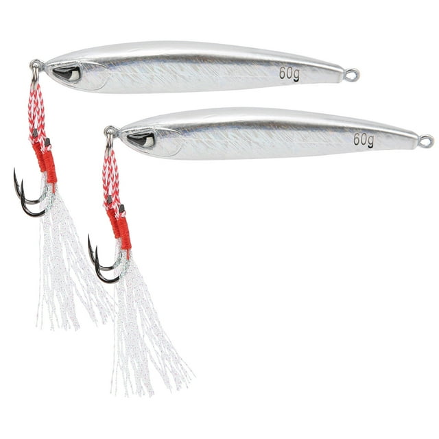 Señuelos de pesca Jadeshay con cebo duro 2 uds 3D Wobbler