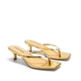 thumbnail image 3 of Sandalia DREAM PAIRS Tacones Kitten Dorados Tacón Bajo 5 cm, 3 of 8