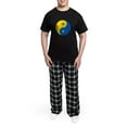 thumbnail image 5 of CafePress - I Stand With Ukraine Support Volodymyr Zelenskyy P - Men's Dark Loose Fit Cotton Pajama Set, 5 of 7