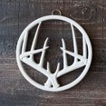 thumbnail image 3 of Lodge Enamel 8" Antler Trivet, Biscotti, 3 of 3