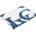 thumbnail image 6 of Lebanon Valley College-Logo Fleece Blanket, Very Soft Microfiber Flannel Blanket for Couch Warm and Cozy for All Seasons, 6 of 6