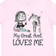 thumbnail image 4 of Inktastic Aunt and Niece My Great Aunt Loves Me Boys or Girls Toddler T-Shirt, 4 of 5