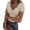 Beige, variant on Soyumi Womens' Stretchy V Neck Short Sleeve Form Fitted Casual Basic Top T-Shirts Tight Tshirt Short Sleeve Shirt Casual Slim Fit Basic T-Shirt Tee, Beige
