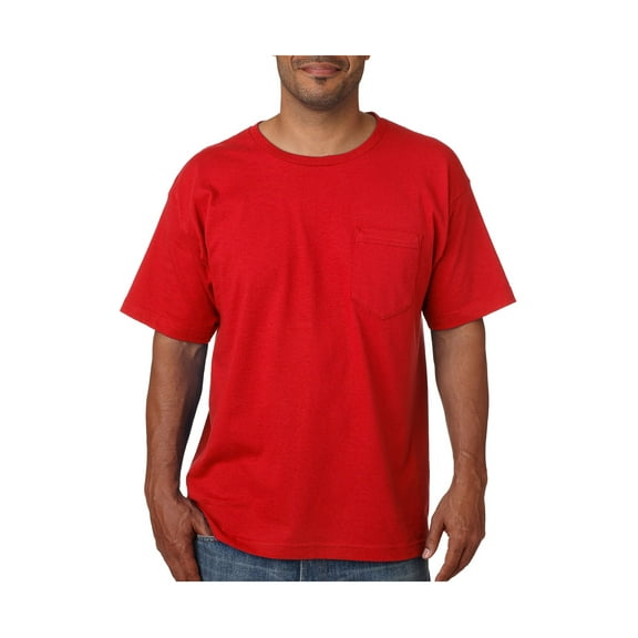 Bayside - Usa-Made Short Sleeve T-Shirt With A Pocket - 5070