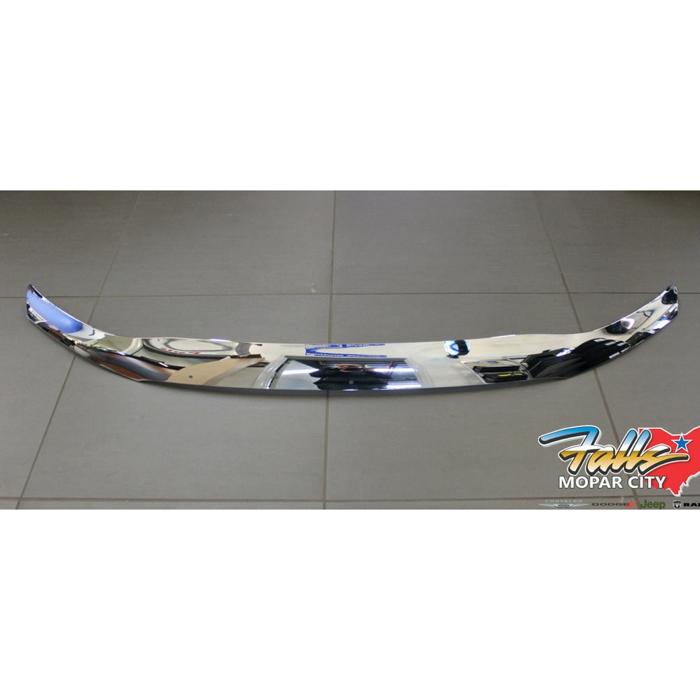 20112019 Dodge Durango Chrome Hood Bug Guard Air Deflector Mopar OEM