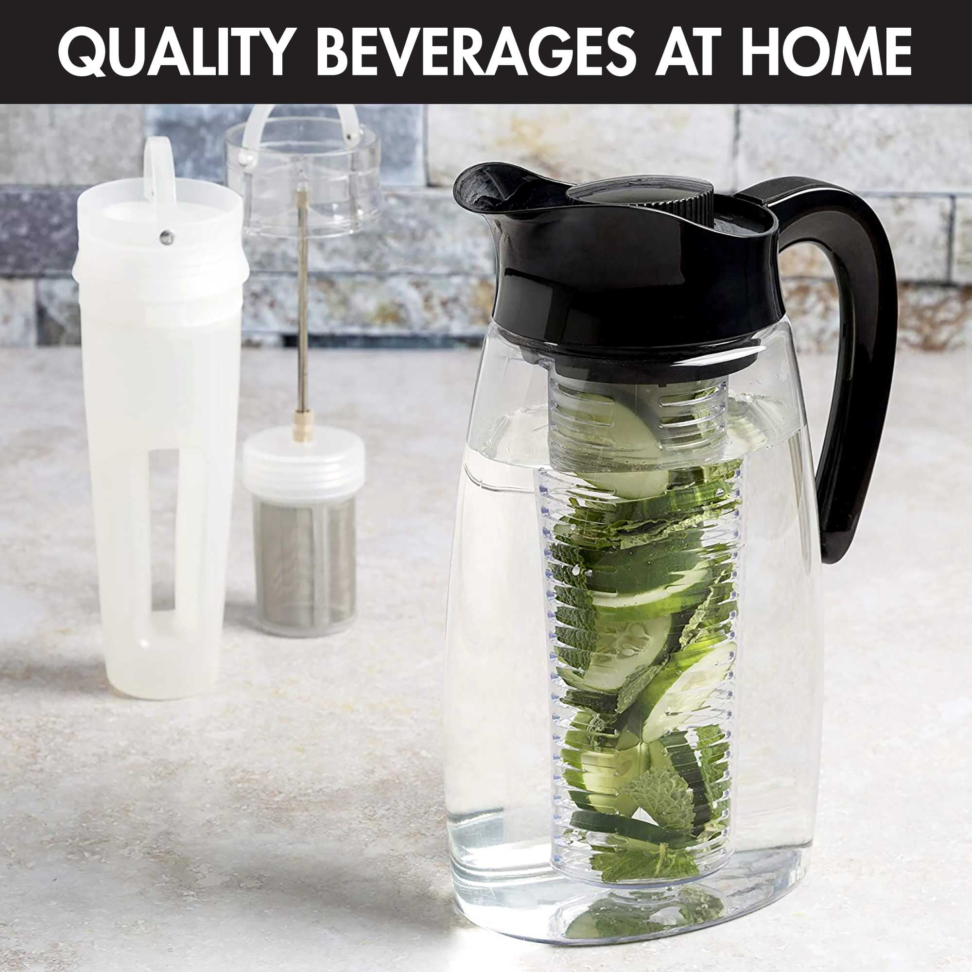 OAVQHLG3B Clearance Water Pitcher, Fruit Infuser Pitcher With