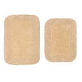 thumbnail image 2 of Home Weavers Radiant Collection 100% Cotton Non-Slip Bathroom Rug Set Machine Washable Bathroom Rug-17"x24", Bath Rug- 21"x34", Linen Color 2 Piece Bath Rug set, 2 of 9