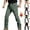 Green, variant on Tactical Cargo Pants For Men Fleece Lined Windproof Hiking Outdoors Winter Pants Khaki L