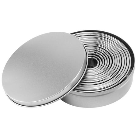 

Fluted Round Cookie Biscuit Cutter Set 12 Scalloped Circle Pastry Donut Doughnut Cutter Set Serrated Round Cookie Cutter