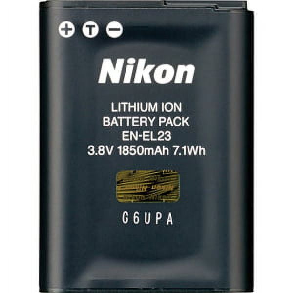 Nikon EN EL23 Li-Ion Rechargeable Battery - 1850 mAh for Coolpix