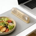 thumbnail image 4 of Linnome Stainless Steel Tableware Box Set Food Grade Knife Fork Chopsticks Travel Portable Tableware with Case Yellow, 4 of 6