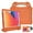 Orange, variant on Allytechgroup for iPad (A16) 11th Generation 11 Inch 2025/ iPad 10th Generation 10.9 Inch 2022 Case with Shoulder Strap, Shockproof Lightweight Handle Stand Protective EVA Rubber Material, Orange