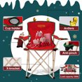 thumbnail image 3 of YOUNGWOOD Children's Camping Chair with Cup Holder and Storage Bag Christmas Gift, Red, 3 of 6