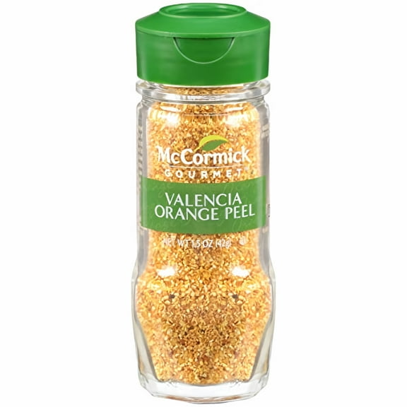 McCormick Gourmet Valencia Orange Peel 1.5 oz (Pack of 4)