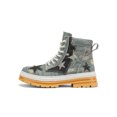 thumbnail image 3 of Colisha Mens Work Boot Lace Up Ankle Boots Lightweight Denim Booties Outdoor Retro Anti-Slip Short Bootie Blue 8, 3 of 9