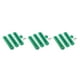 thumbnail image 1 of Soidarity 3 Sets Tri Box Surfing SUP Surfboard Fin Plug Set con Tornillo Verde Type1 NO1, 1 of 6