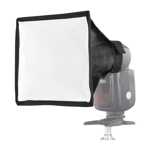 SUPON 15 cm x 17 cm / 6 "" x 7 "" Mini difusor de flash plegable universal Softbox de estudio compatible con Canon Nikon Sony Pentax Olympus Panasonic Lumix Neewer Godox Youngnuo flash, etc.