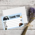 thumbnail image 3 of Koyal Wholesale Kids Fill in the Blank Thank You Cards 20 Cards Including Envelopes Monster Trucks, For Party Guests, 3 of 5