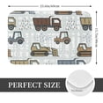 thumbnail image 2 of Pofeuu Tractor and Dumper Print Flannel Doormats Rug16"x24"Rug Washable Doormats Indoor Outdoor Rugs for Layered Front Door Mats, Porch, Kitchen, Entryway, 2 of 7