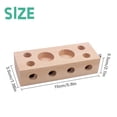 thumbnail image 2 of Bird Wooden Block Chewing & Foraging Training Toys for Small Animals - Shredding & Biting Wooden Bird Cage Accessories & Teething Toys for Lovebirds, Parakeets & Cockatiels, 2 of 6
