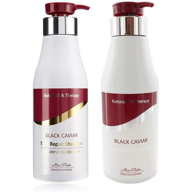 Mon Platin Black Caviar Total Repair Shampoo and Conditioner Combo