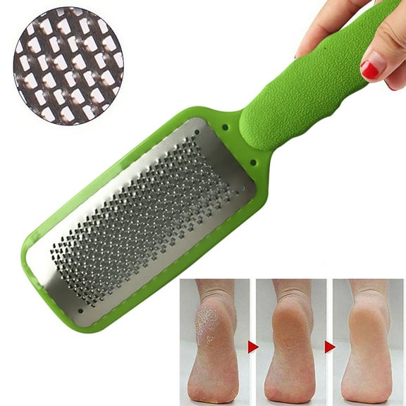 Foot File Callus Remover for Feet with Ergonomic Handle Pedicure Tool for Dead Skin Removal at Home Spa Pedicure and Foot Care Routine for Soft Smooth Cracked Heels and Rough Skin Treatment