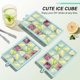 thumbnail image 2 of Ice Cube Tray Silicone Ice Cube Molds with Lids 3 Pack Easy Release Flexible Ice Molds for Freezer BPA Free FDA Certified (Blue), 2 of 5