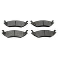 thumbnail image 4 of TRQ Rear Semi Metallic Brake Pad Set Kit for Aspen Durango Ram 1500 Pickup BFA73734, 4 of 5