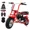 Red, variant on 40cc 4-Stroke Gas Mini Bike for Ages 13+, Pull Start Mini Bike with Rear Disc Brake, Up to 18 MPH, 165 lb Capacity, Knobby Tires – Red