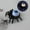 Blue, variant on Loyerfyivos Halloween Spider Eyeball Lights, Small Independent Scary Light up Spider Decorations for Indoor/Outdoor Decor, Party, Yard, House Décor
