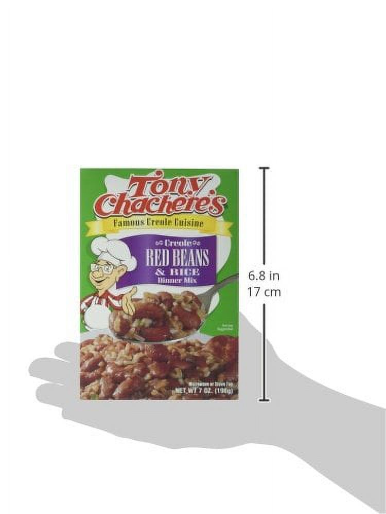 Tony Chachere Rice Dinner Mix, Red Beans and Rice, 4 Count