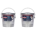 thumbnail image 1 of Lata de almacenamiento Behrens de acero galvanizado, 6 galones (22,7 L), paquete de 2, 1 of 8