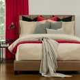 thumbnail image 3 of SIScovers Mixology Padma 3 Piece Bed Cap Comforter Set with Sewn Corners Parchment Queen, 3 of 5