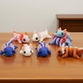 thumbnail image 7 of 3D Printed Axolotl, 3D Printed Fidget Toys, Mini Resin Figurines, 12 Pc Set, Cute Desk Decor, Office Shelf Decor, Whimsical Home Decor, Multi Color, 3 In Articulated Pieces, 7 of 7