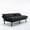 Black, variant on Futon Sofa Bed, Convertible Folding Modern Loveseat Sofa, Sleeper Couch Daybed for Studio, Apartment, Office, Small Space, Compact Living Room, Black