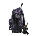thumbnail image 4 of FORMRS School Backpack with Front Zippered Pocket 12" Student Travel Daypack, Purple Roses, 4 of 6