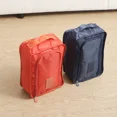 thumbnail image 2 of 1pc-Portable Handheld Travel Waterproof Multifunctional Shoe Storage Bag Dustproof Bag Travel Shoe Covers Dustproof Shoe Bag Blue, 2 of 6