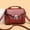 48#Red, variant on Fanny Pack Crossbody Bag for Men Women, PU Leather Chest Bag with Multi Zipper Pockets, Adjustable Strap Running Belt Bag for Sport Travel, Lightweight Waist Pack for Outdoor Hiking Walking