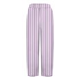 thumbnail image 4 of Stephy Women's New Thin Elastic Loose Large Size Korean Version of Everything Long Trousers Casual Trousers Haren, Black, L, 4 of 5