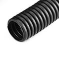 thumbnail image 2 of Black Plastic 21mm Outer Dia Flexible Corrugated Conduit Hose Tubing 5.7M Long, 2 of 4