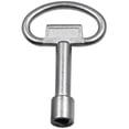 thumbnail image 3 of LOVIVER 4x Triangular Elevator Door Keys Trian Gular Key Water Meter Valve Key L 9mm Dia, 3 of 8