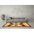 thumbnail image 3 of Ahgly Company Indoor Rectangle Animal Brown Traditional Area Rugs, 5' x 8', 3 of 4