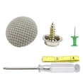 thumbnail image 4 of fastboy Car Roof Rivets Sagging Headliner Repair Snap Rivet Retainer Interior Ceiling Cloth Buckle Screwdriver Tape Measure Beige Gray, 4 of 6